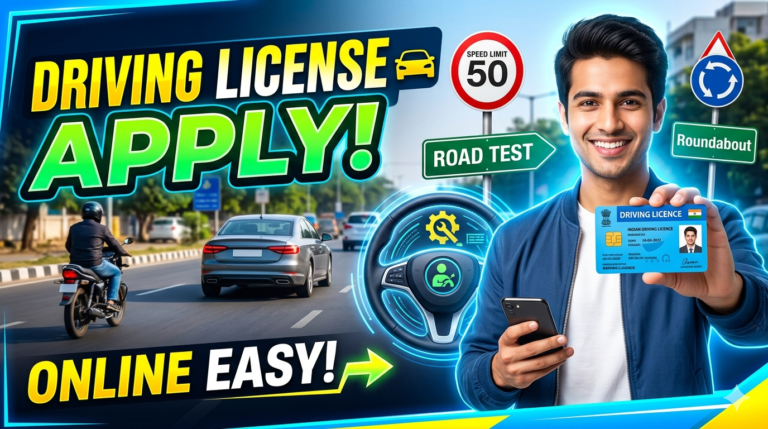 Driving License Apply Kese Kare