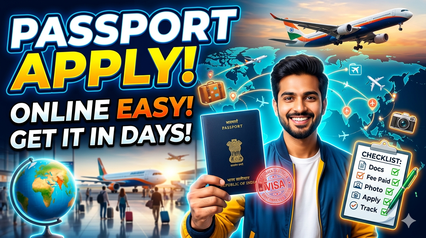 Passport Kese Apply Kare